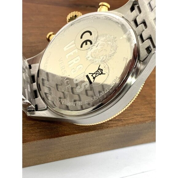 Versus by Versace Men's Watch VSP970221 Quartz Chronograph Two Tone Steel - Picture 6 of 14